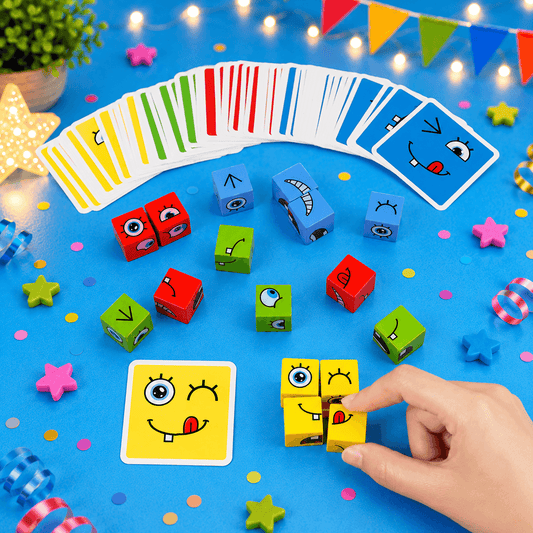 Juego Cambia Caras con Timbre y Reloj de arena