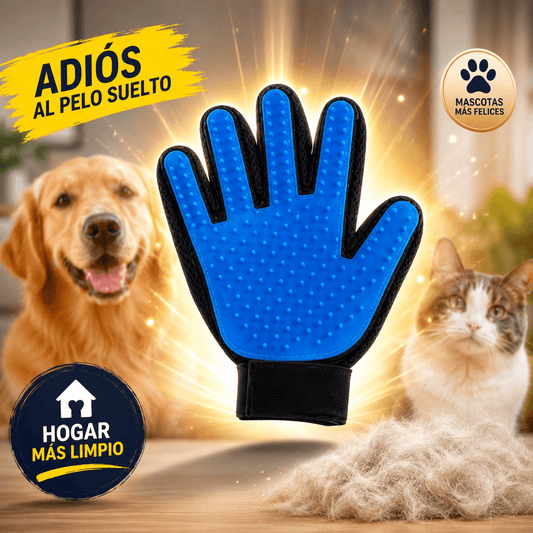 GUANTE QUITA PELOS DE MASCOTAS