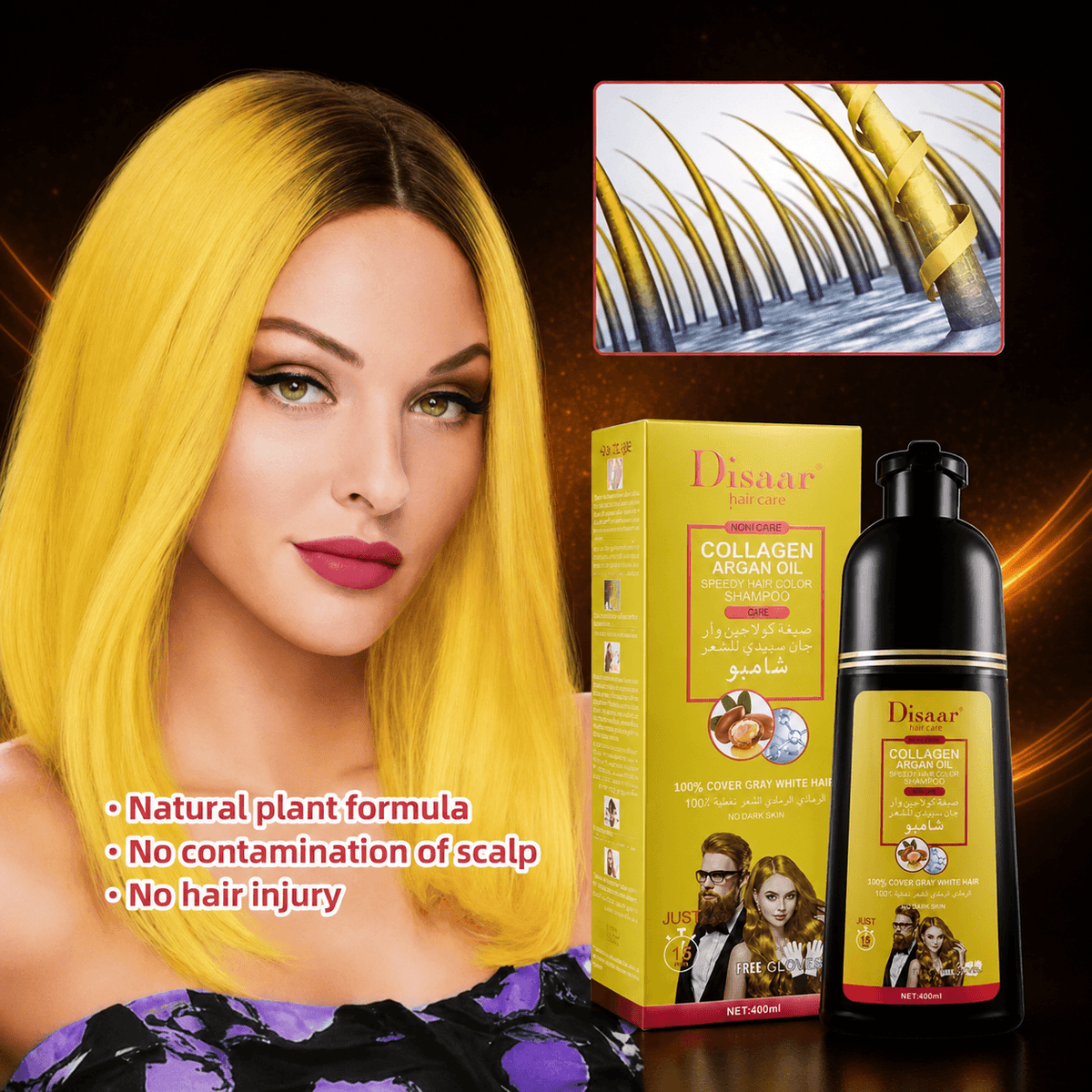 Shampoo pinta Canas Disaar
